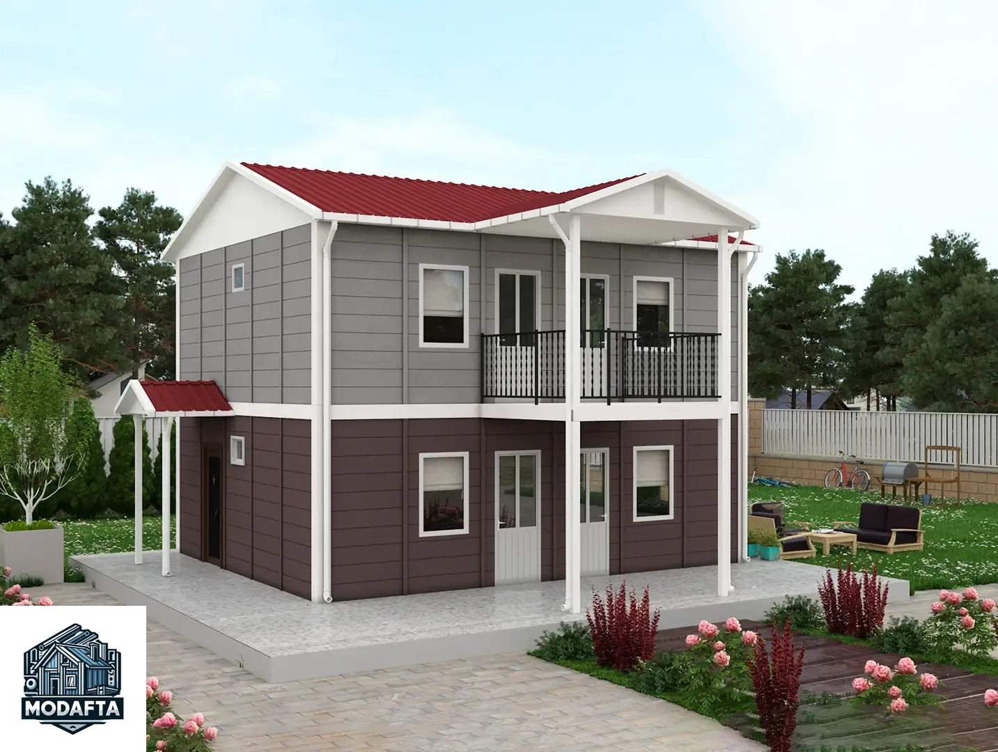 Prefabrik Konut 114 m²