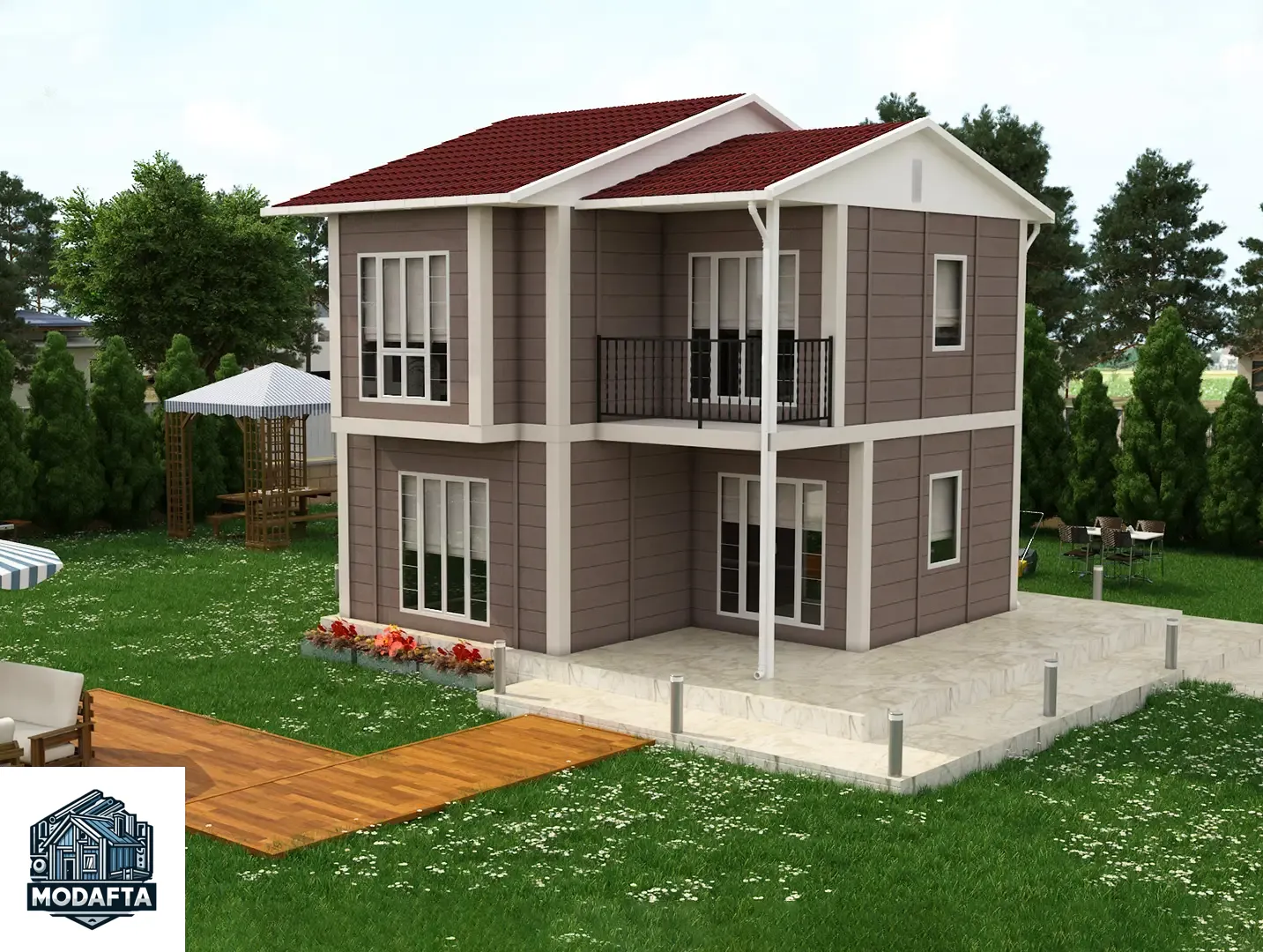 Prefabrik Konut 90 m²