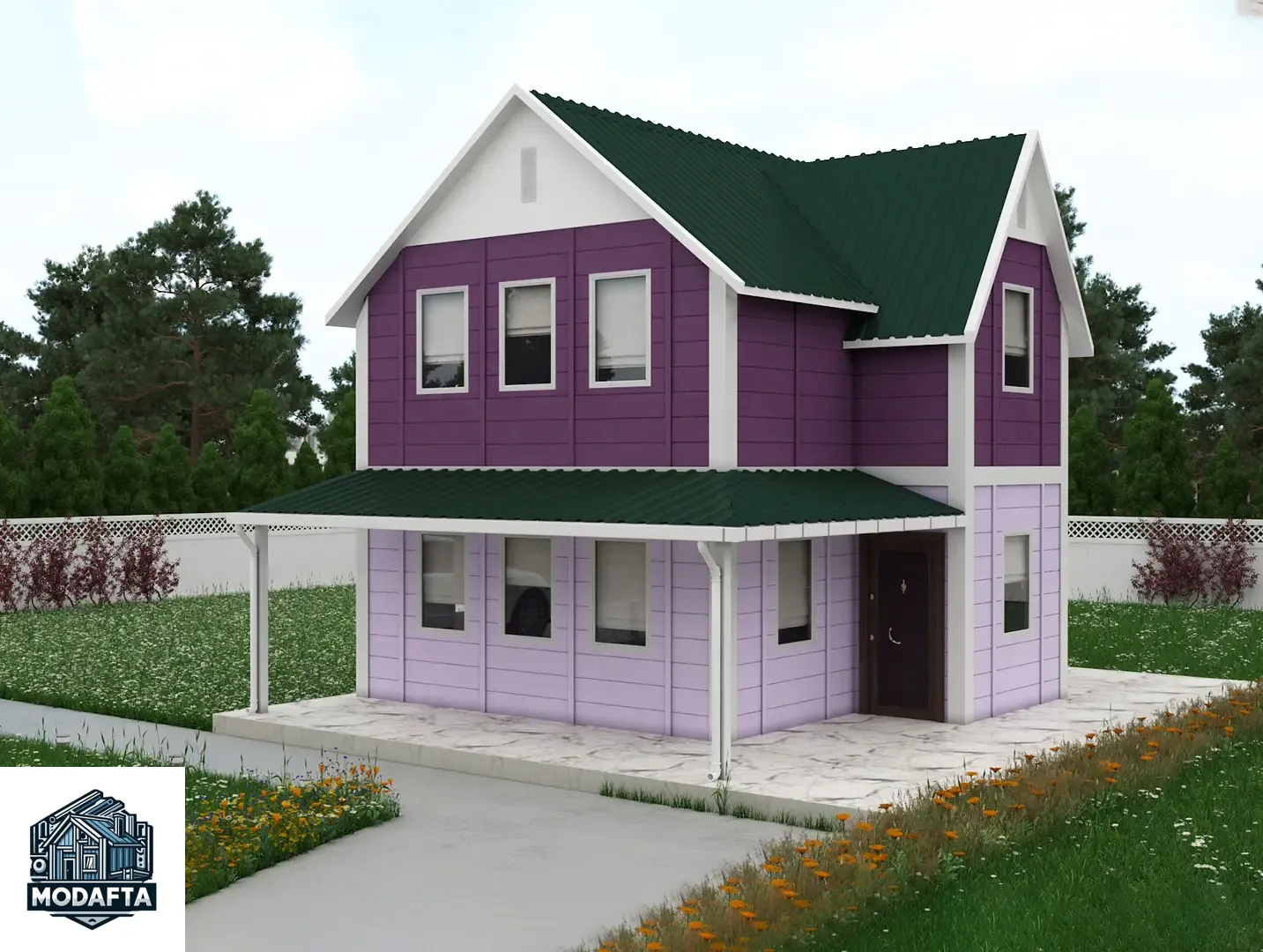 Prefabrik Konut 101 m²