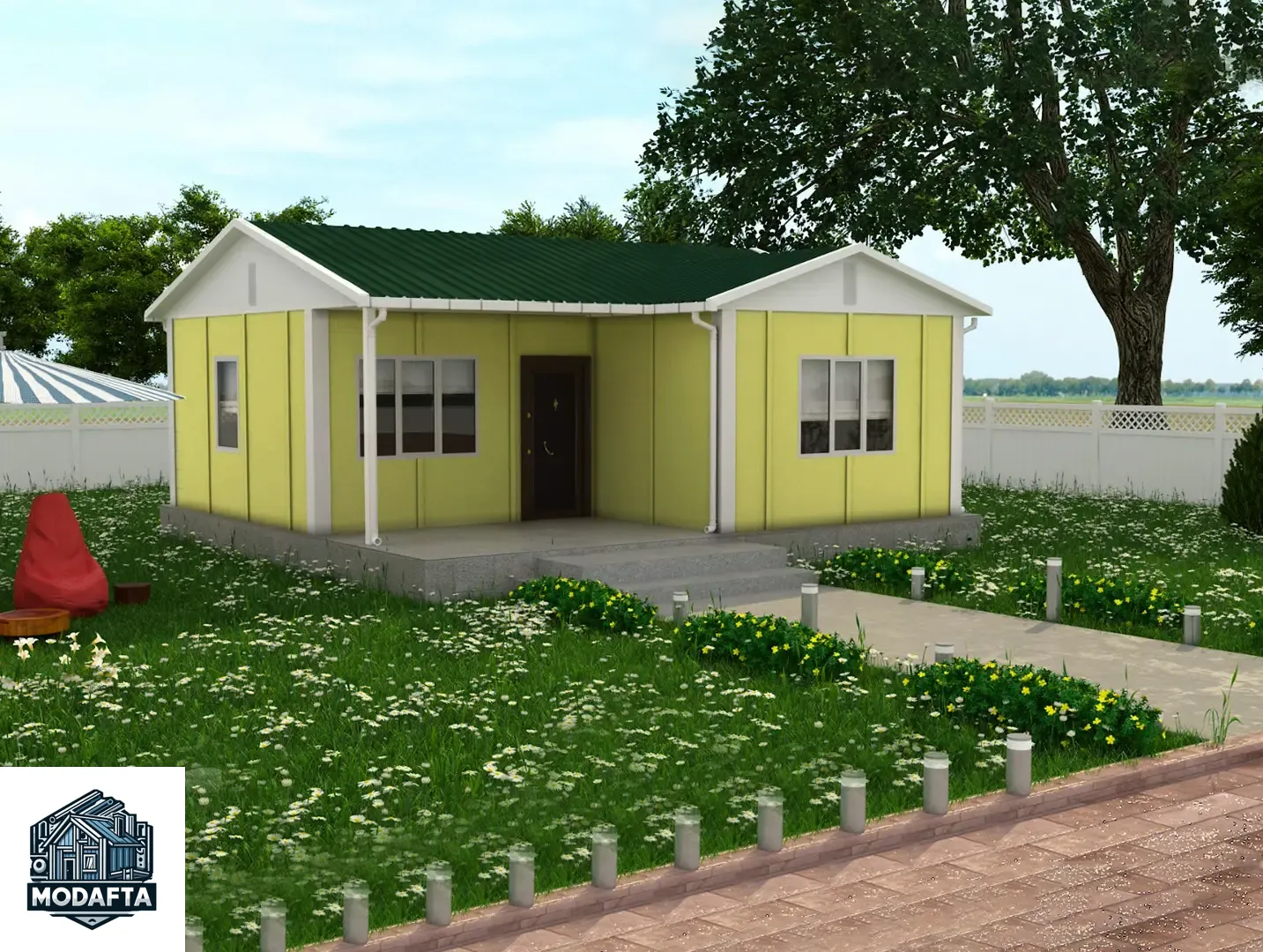 49 m² Prefabrik Ev hakkında bilgi edinin