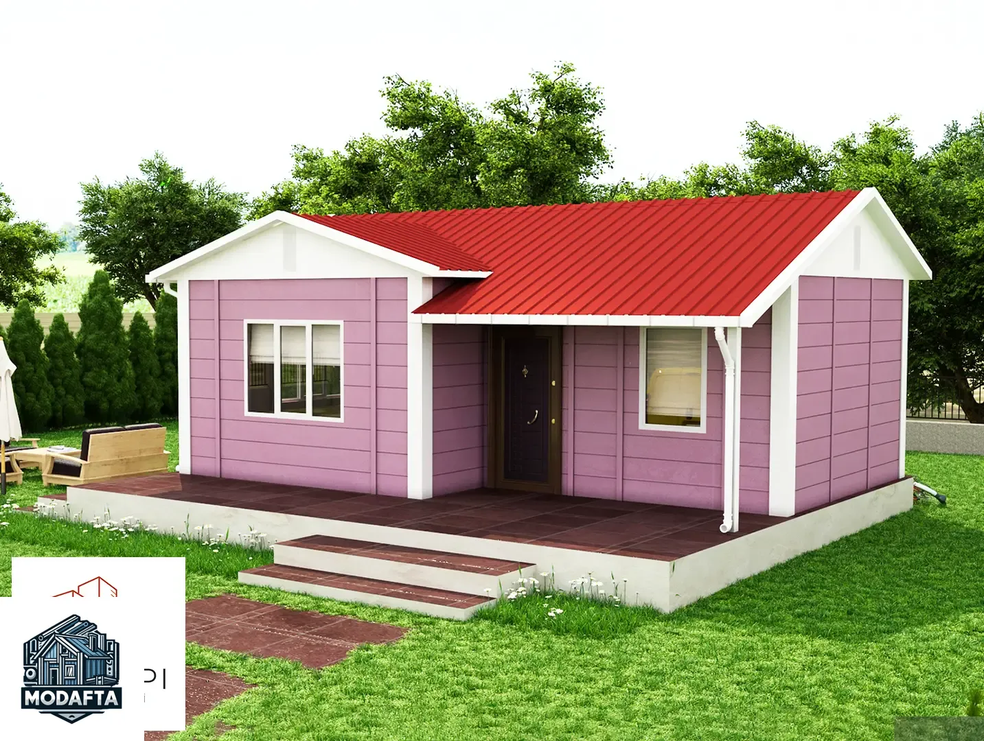 40 m² Prefabrik Ev resimi