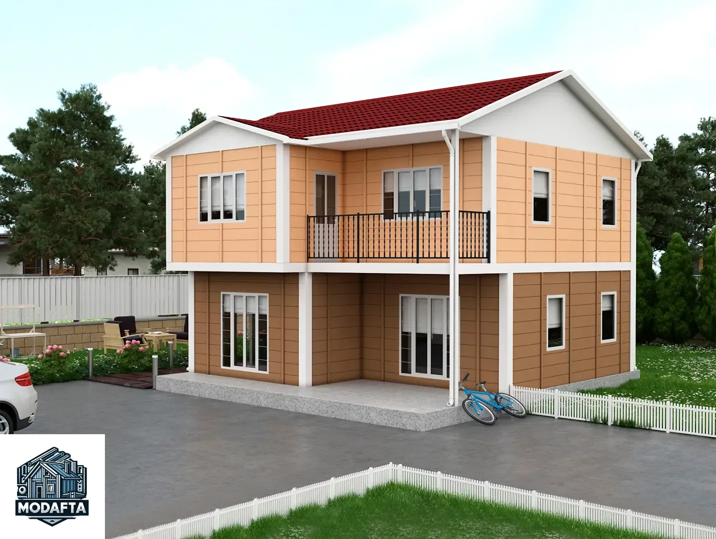 Prefabrik Konut 122 m²