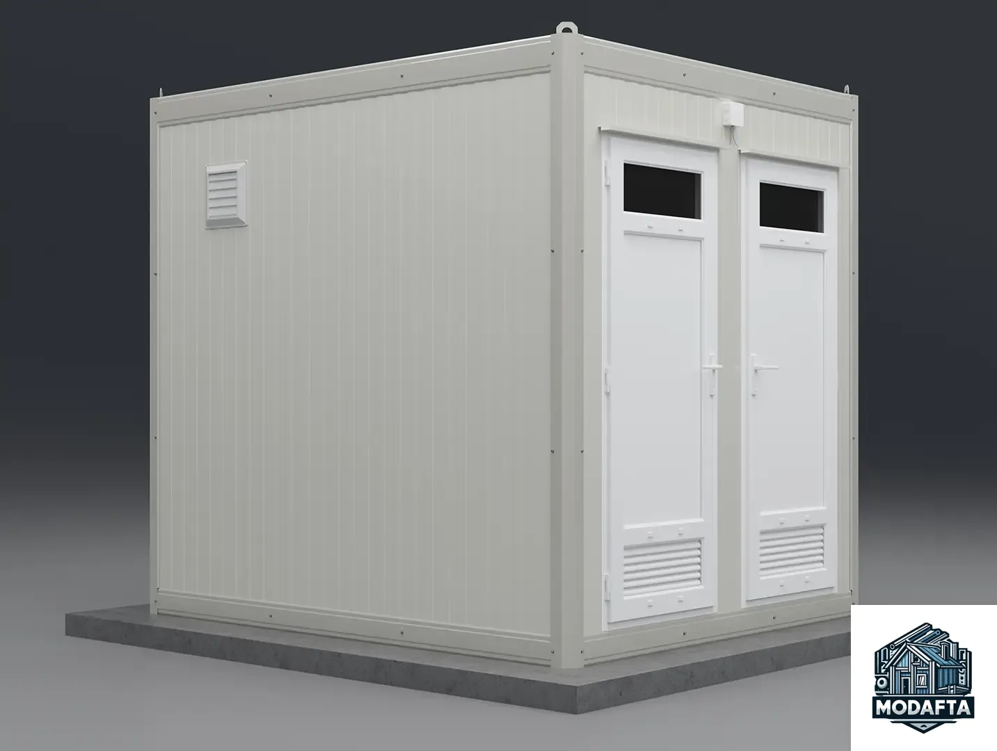 210x250 WC-Duş Panel Kabin